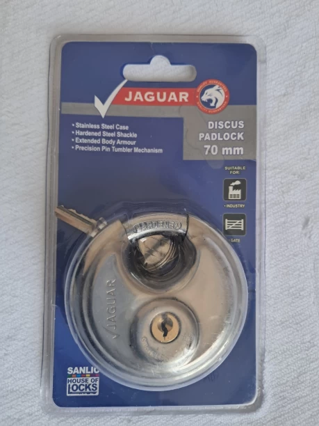 JAGUAR DISCUSS PADLOCK 70MM Padlock