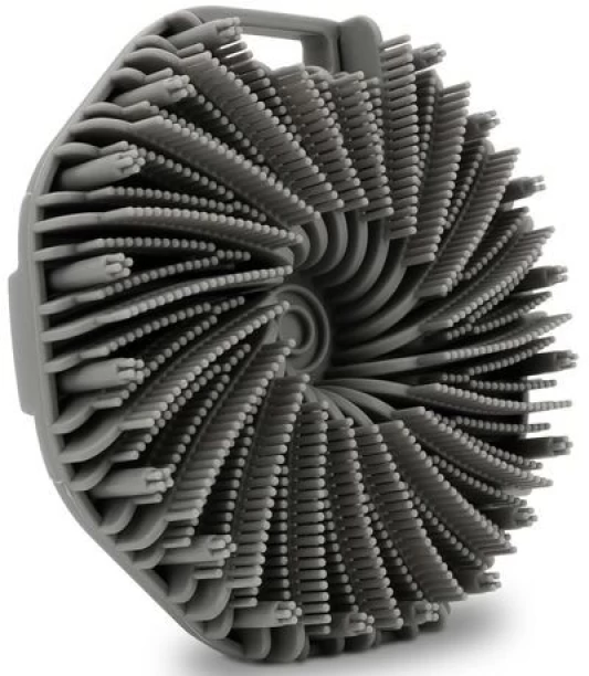 DSHoldings Silicone Body Scrubber - Grey Loofah