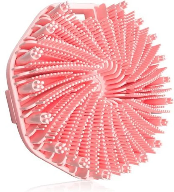 DSHoldings Silicone Body Scrubber - Pink Loofah