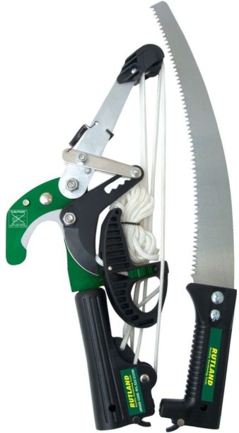 Rutland Ratchet Tree Lopper Telescopic Pole Saw Ratchet Lopper