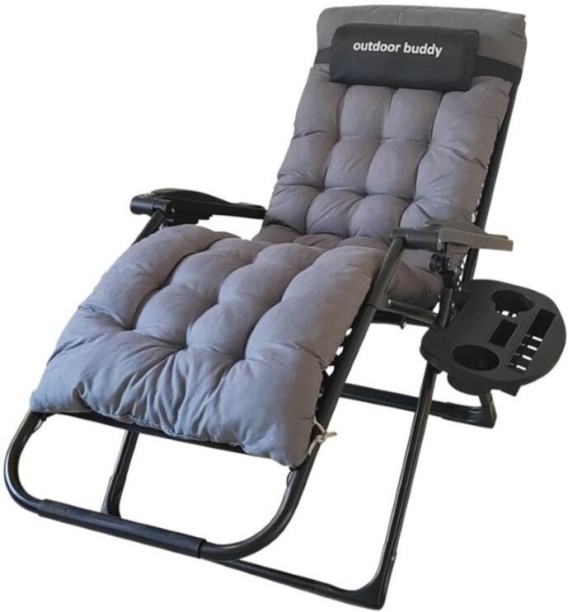 Outdoor Buddy Ultimate Outdoor Leisure Lounger Metal Lounger