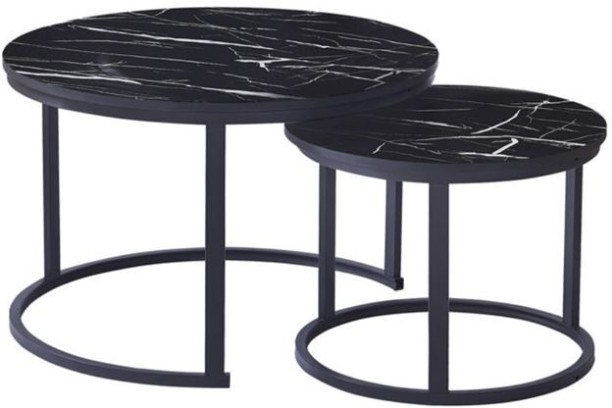 Decorum & Co. Luna Nesting Metal Lounger