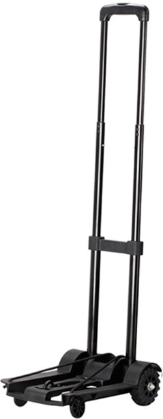 ALANES Foldable Luggage Trolley - Black Platform Trolley