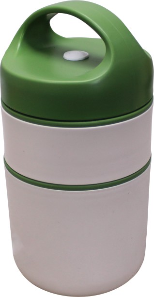 LMA 2 Tier S.Steel Vacuum Insulated Vented Bento Thermos Lunch Boxes 2 Containers Lunch Box