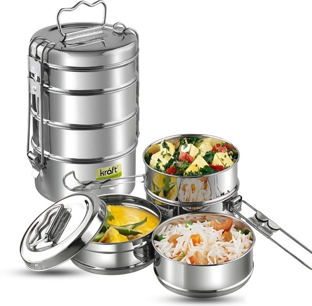 kraft 0759649619707 4 Containers Lunch Box