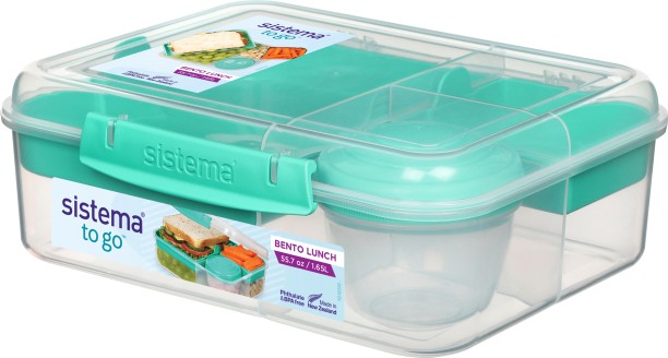 Sistema Bento lunch To Go 2 Containers Lunch Box