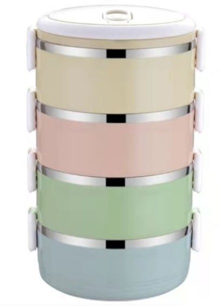 CLICK2BUY 1564 4 Containers Lunch Box