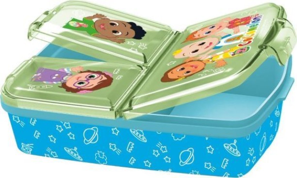 Cocomelon MULTI COMPARTMENT SANDWICH BOX Lunch Box