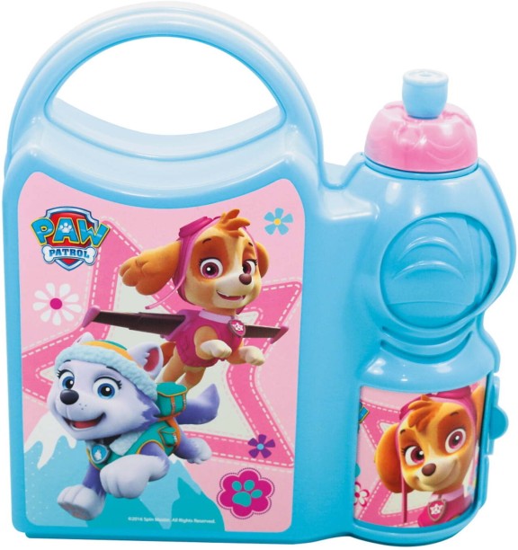 Disney Paw Patrol Pink Lunch Box And Bottle Set Lunch Box