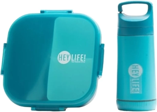 SM Children School Lunch Box Set with Water Bottle Lunch Box