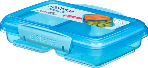 Sistema 350ml Split Coloured Lunch Box
