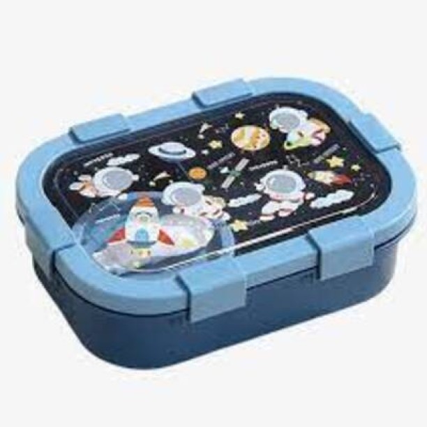 Bento Box with Multiple Compartments and Removable Leakproof Container 2 Containers Lunch Box