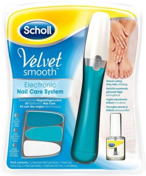 Scholl Velvet Smooth Electric Nail Care System