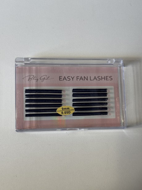 Bling Girl Easy Fan Lahes Size 9mm D curl 0.005 g