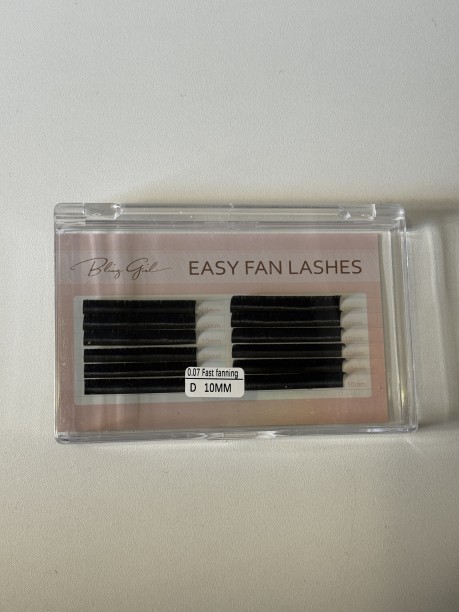 Bling Girl Easy Fan Lahes Size 10mm D curl 0.005 g