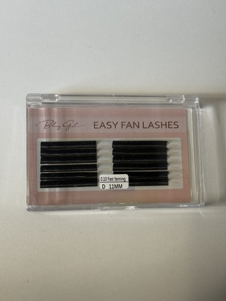 Bling Girl Easy Fan Lahes Size 11mm D curl 0.005 g