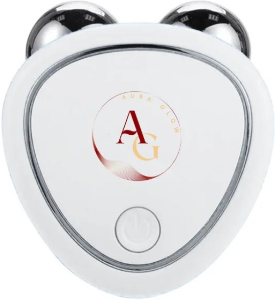 Chase EMS Facial Toner – Microcurrent Skin Firming & Anti-Wrinkle Device – White TENS Massager