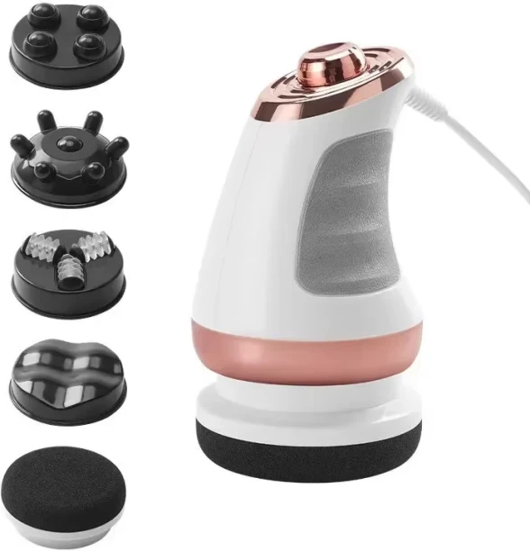 P Concepts 3D Gear Ball Massager Handheld Multifunctional Liposuction Machine Body Shaping Device Vibration Massager Slimming Machine Compression Massager