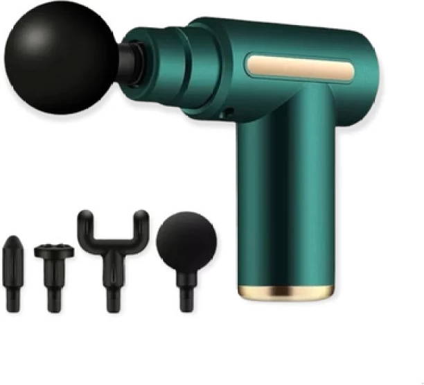 top sale trader Rechargeable 4 Heads Portable Muscle Massage Gun Percussion Massager Percussion Massager