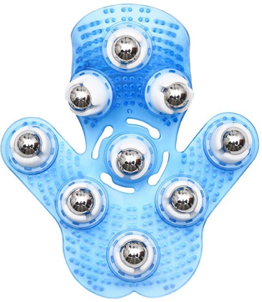 Massagers Handheld Massage Ball for Muscle Back Neck Joint Foot Shoulder Leg Pain Relief - Palm Shaped Massage Tool with Roller Balls Acupressure Massager