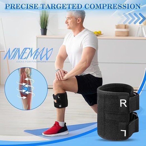 RAR Sciatica Pain Relief Brace Device for Sciatic Nerve Pain Compression Massager