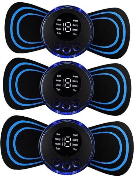 ELCTRO WORLD 3 EMS Mini Portable Electric Massager (Magic Paste Bundle) Vibration Massager