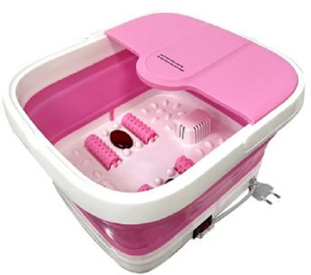 SA TRADE Foldable Foot Bath Massager Bucket Vibration Massager