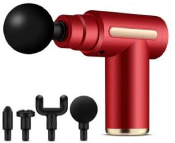 top sale trader Rechargeable 4 Heads Portable Muscle Massage Gun Percussion Massager Percussion Massager