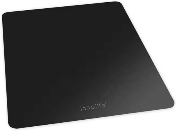 innolife Office Chair Mat Floor & Carpet Protector- Ergonomic- Black Floor Mat