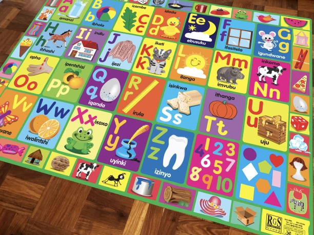 RGS Group ABC Activity Play Mat isiZulu Floor Mat