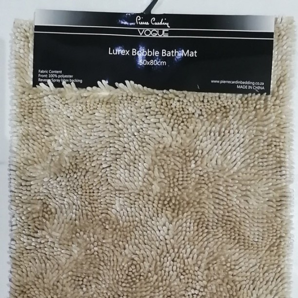 pierre cardin Vogue Bobble Bath Cream Bathroom Mat