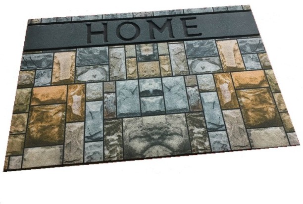 Pedross Entrance Mat - Print Flocking - Home Grey - Door Mat