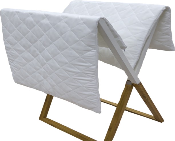 Rey's fine linen Quilted Cotton Filled Flap King Size Pillow Protector