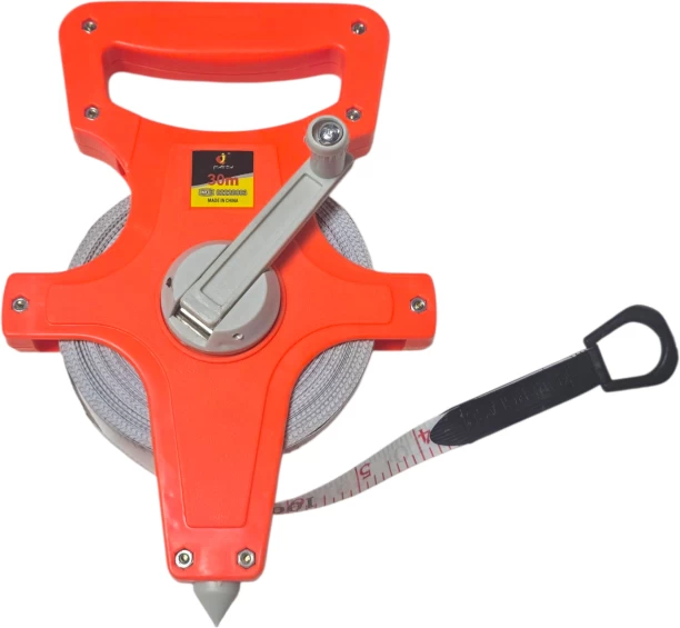 NT TOOLS 30m Open Reel Fibreglass Tape Measure