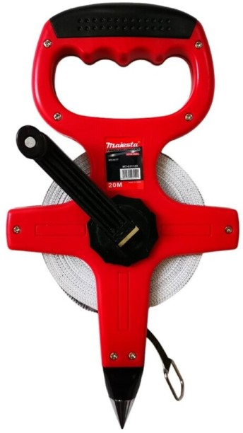 MAJESTA 20m Open Reel Fibreglass Tape Measure