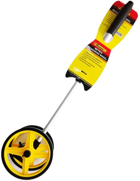 FORGE Telescopic Handle 9999m (10km) Single Unit Measuring Wheel