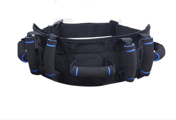 marevic Gait Belts for Seniors with 7 Handles,Over Duty Heavy 250lb Capacity Medical Reacher & Grabber