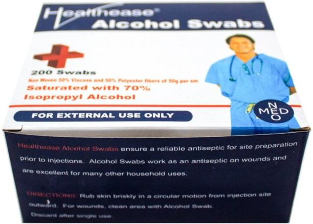 Alcohol Swabs x200 - Prep Pads Medical Reacher & Grabber
