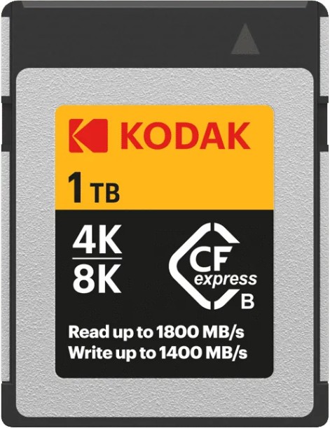 Kodak CFX Series CFexpress 1800 MB/s  Memory Card