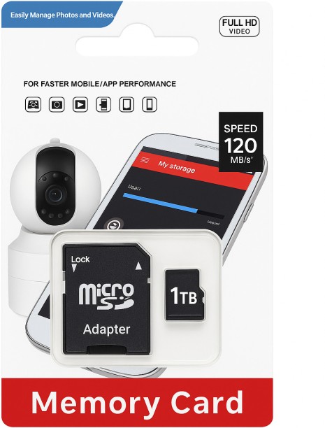 Generic microSDHC UHS-1 MicroSDXC 120 MB/s  Memory Card