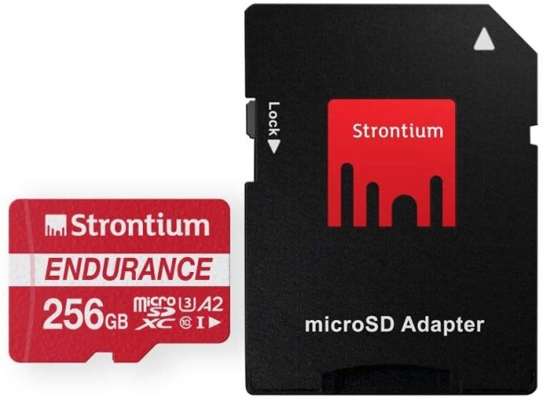 Strontium Nitro Plus Endurance A2 MicroSDXC 100 MB/s  Memory Card