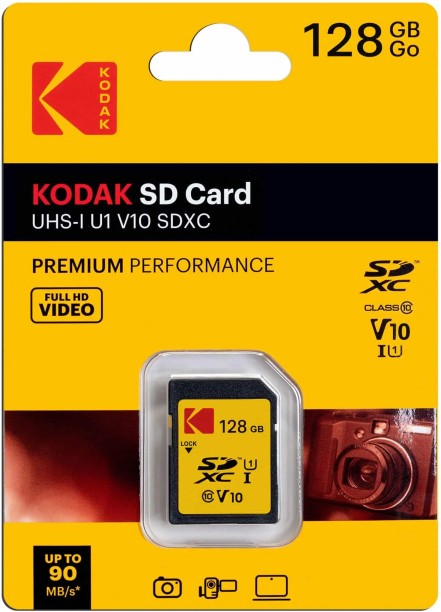 Kodak Premium Performance SD Card 90 MB/s  Memory Card