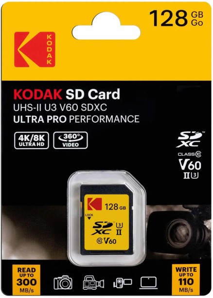 Kodak Ultra Performance SD Card 300 MB/s  Memory Card