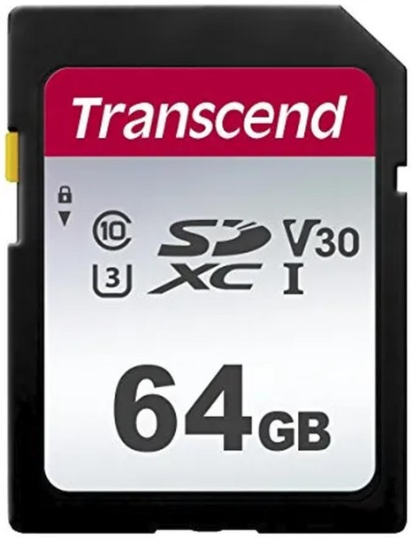 Transcend 300s SDXC UHS-I Card 95 MB/s  Memory Card