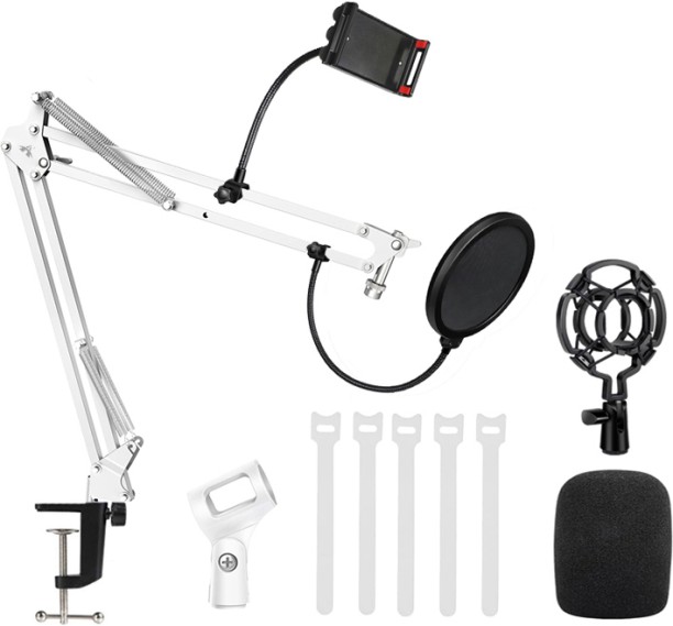 ALANES Steel Microphone Stand Extension Rod