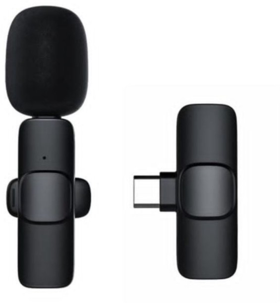 MT DIRECT SALES Wireless dual-microphone noise reduction function Clip-on Mic Type-C Microphone