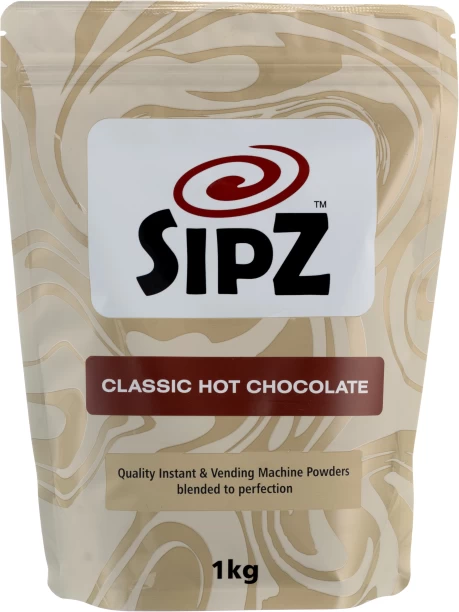 Coffee Unplugged 1kg Sipz Classic Hot Chocolate
