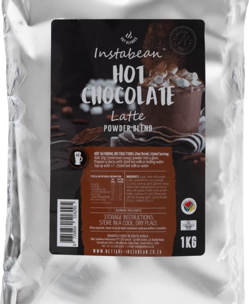 Instabean Hot Chocolate 1kg Refill