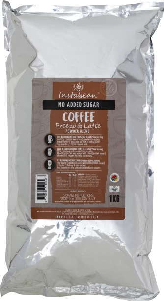 Instabean No Added Sugar Coffee Freezo & Latte Powder