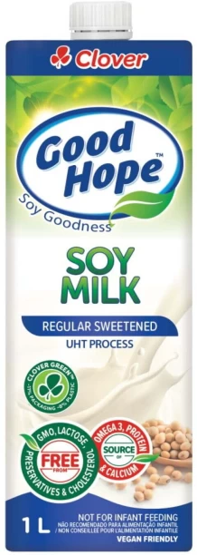 Clover Good Hope Soy Milk, Regular Flavour